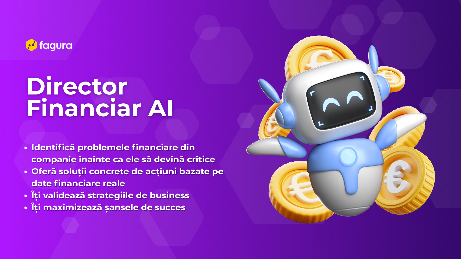 Nu ai bani de un director financiar în firmă? Te ajutăm cu agent AI, customizat pe datele tale financiare