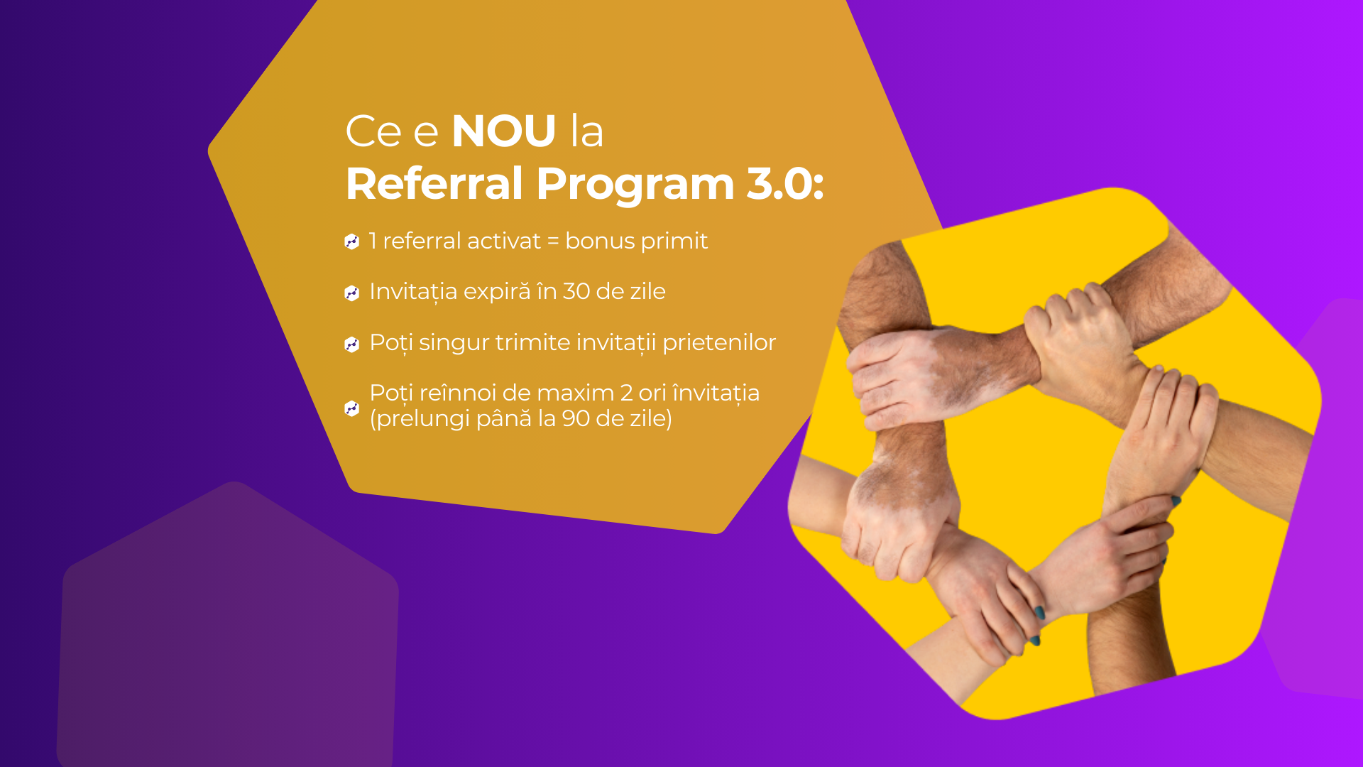Bonus din recomandări: Cum câștigi 30 – 90 EUR cu Programul Referral Fagura